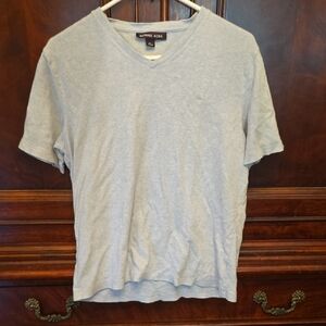 Michael Kors Men's Gray V-Neck Shirt